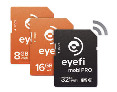 內建 WiFi 的《Eyefi Mobi Pro SD 記憶卡》隔空傳輸才是王道啊