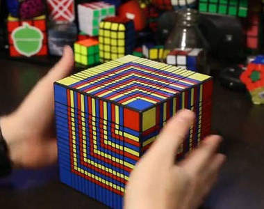 17x17x17魔術方塊 這真的有辦法破解嗎？！