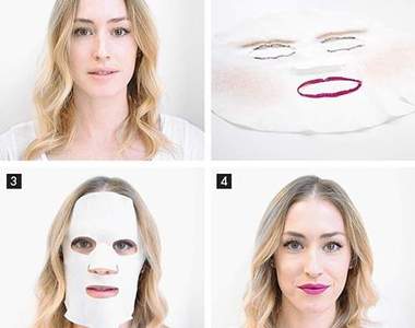 《懶人化妝面膜》這一次懶人的心聲終於被聽到了（灑花）