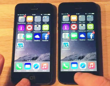 《iOS 8.2 會影響 iPhone 舊款的速度嗎》第一波先測試 iPhone 5