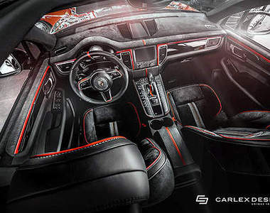 黑的美《Porsche Macan》看Carlex Design怎麼改