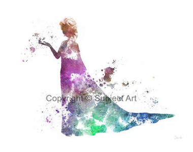 《迪士尼潑墨畫》即使只有影子也是色彩繽紛