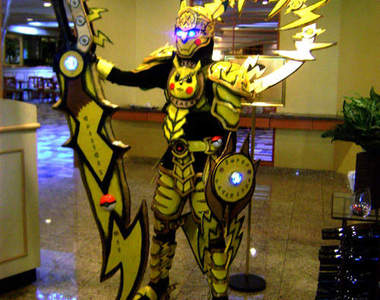 神奇寶貝《皮卡丘鎧甲》真是超出想像的Cosplay