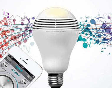  《Playbulb 音響燈泡》開個燈順便來聽點音樂吧