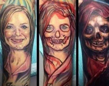 驚人《紋身大改造》此時就依靠刺青師傅巧手了