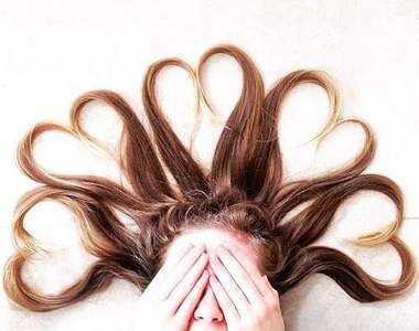 社群話題《愛心髮尾》一種從瀏海甜美到髮尾的概念