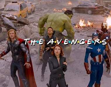 如果《復仇者聯盟》用《六人行》開場 大家都是好‧朋‧友～