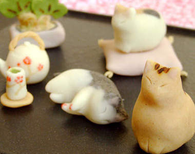 手工《萌貓糖果》需要多大的勇氣才能放進嘴巴裡呢~