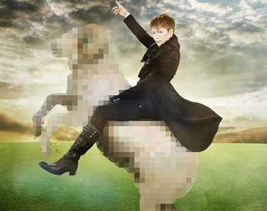 GACKT羊年月曆 就因為帥所以怎樣拍都好看