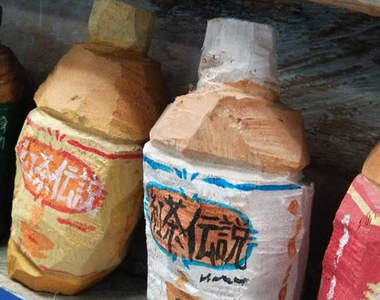 《木雕自動販賣機》這...投了錢真的會掉飲料下來嗎？