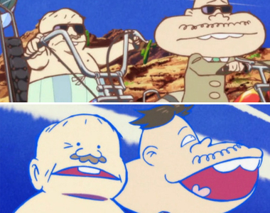 《阿松》其實是個恐怖的故事？藍色或茶色的人物線條到底有什麼含意？