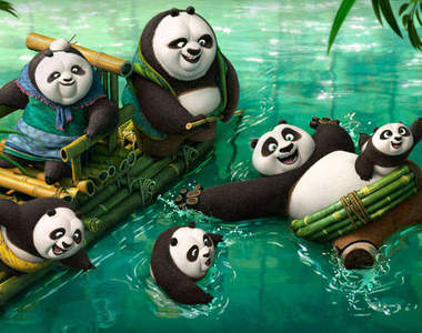 《功夫熊貓3》前導預告 熊貓老爹來尋找他失蹤的兒子了