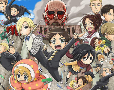 《進擊！巨人中學校》動畫化10月開播　歡樂巨人喜劇報到