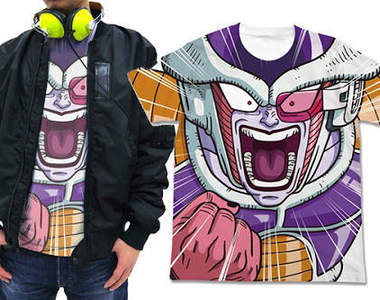 《七龍珠Z 復活的F》COSPA出品弗利沙發飆T恤 你在大聲什麼啦~