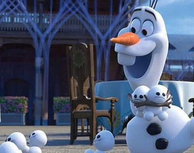 冰雪奇緣《迷你小雪寶》太可愛啦～有種新話題的味道