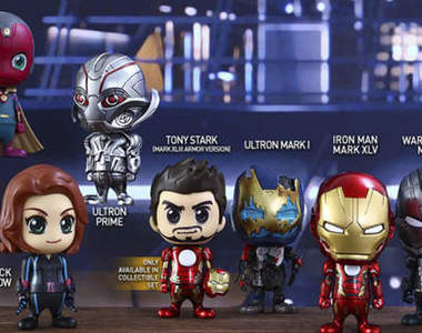 Hot Toys出品《Q版復仇者模型》大頭大眼睛豪可愛～