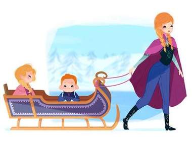 《如果迪士尼公主當媽》就直接把孩子放養Play吧XD