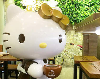 《Hello Kitty Secret Garden》香港凱蒂貓祕密花園餐廳