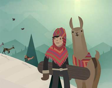 《Alto’s Adventure》滑雪兼欣賞美景　超優美跑酷手機遊戲