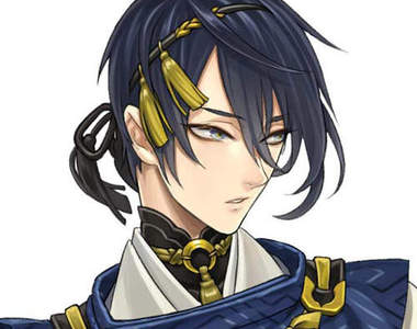 《刀劍亂舞》三日月宗近Cosplay款隱形眼鏡