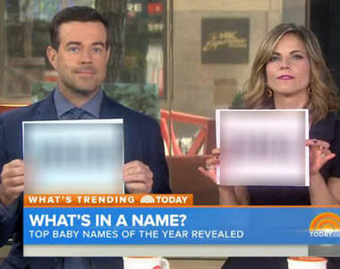 《美國2014最多人用的名字》怎麼這個名字又上榜了...