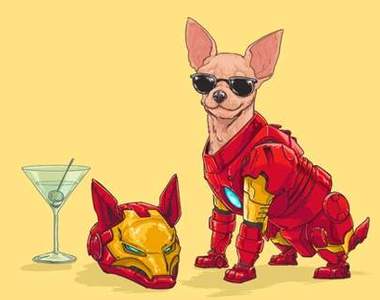 《當汪星人化身超級英雄》拯救世界的任務就交給你們惹（融化）