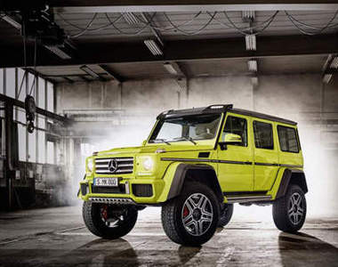 量產預備《賓士G500 4x4² Concept》越野身手大進化