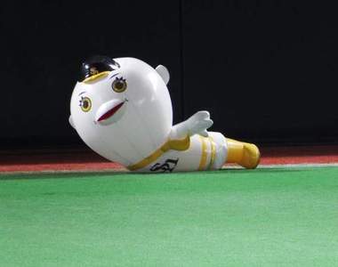 軟銀鷹吉祥物《氣球先生（ふうさん）》棒球界也開始走噁心可愛路線了嗎...