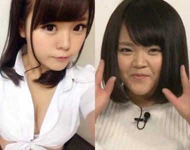 強制逮捕級的《詐欺自拍》寫真女星本人真的能差這麼大嗎？