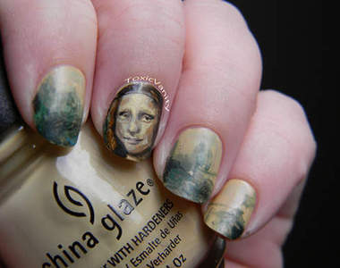 《油畫指彩》濃艷色彩在指甲上重現經典名畫