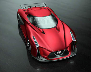 概念進化《Nissan Concept 2020 Vision Gran Turismo》火紅新衣上身