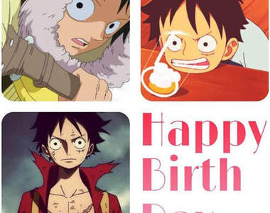 《魯夫生日快樂》5月5日這天就大吃大喝慶祝一下吧