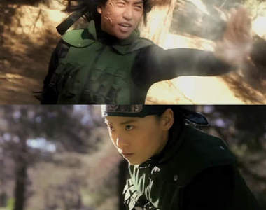 《火影忍者真人版》天天 VS 日向寧次的忍術大激戰