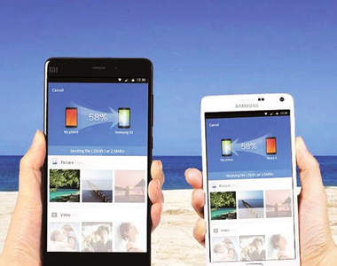 不需網路《CM Transfer App》手機檔案互傳比藍芽快 80 倍