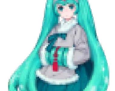 古典萌娘《韓服初音》想不到韓服與雙馬尾也能這麼萌