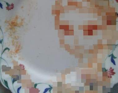 《餐盤上的醬料畫》馬麻沒教你吃飯要乖乖吃嗎（指）