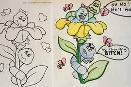 《成人向著色簿》為什麼上個色就變成抓小三了... 《成人向著色簿》為什麼上個色就變成抓小三了...