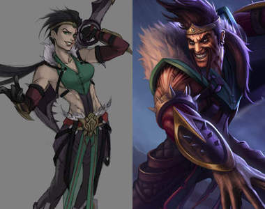 《英雄聯盟性轉》達瑞文性轉後居然比較不變態了XD