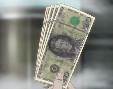 《親戚給零用錢的方式》鈔票上的人物總是逃不了被惡搞的命運www