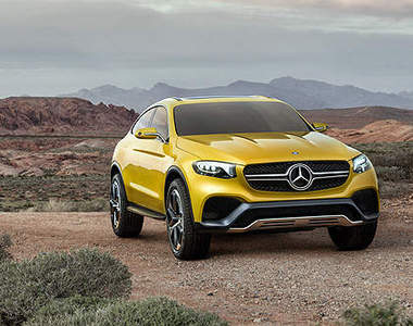 《M-Benz Concept GLC Coupe》休旅新概念上海現身