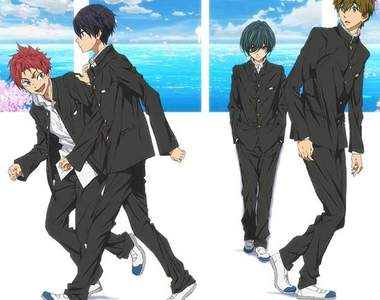 《Free！劇場版特報》幼齒國中生聲線萌萌的٩(｡・ω・｡)﻿و