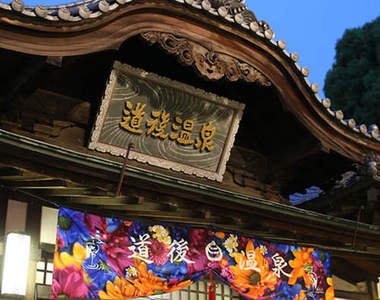 《蜷川實花×道後溫泉》泡湯同時也被大師作品的完全包圍♥