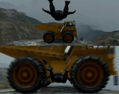 《GTA5神人級跳傘》你說我在飛有背降落傘就說我要跳傘