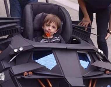 《蝙蝠俠娃娃車》超級蝙蝠俠迷父子的圓夢計畫