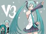 高42公分的大比例《初音未來 V3》1/4模型 讓粉絲帶回去供奉的神像登場 高42公分的大比例《初音未來 V3》1/4模型 讓粉絲帶回去供奉的神像登場