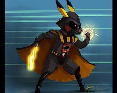 《達斯皮卡丘Cosplay》當黑武士也PIKACHU~