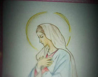 慣例的《母親節畫像展》今年竟然連聖母瑪利亞也...(淚笑)