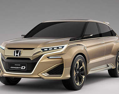 旗艦休旅《Honda Concept D》上海車展概念現身