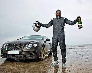 Idris Elba操刀《Bentley Continental GT Speed》打破Flying Mile紀錄