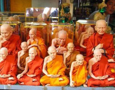 《泰國和尚模型》當地土特產手辦真的太厲害惹